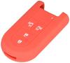 [AWESOME] Silicone Smart Key Case Daihatsu C Type Color: Red