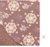 High-Grade Chinese Silk Plum Blossom Tea Mat - Square, Waterproof, Anti-Scalding, Small