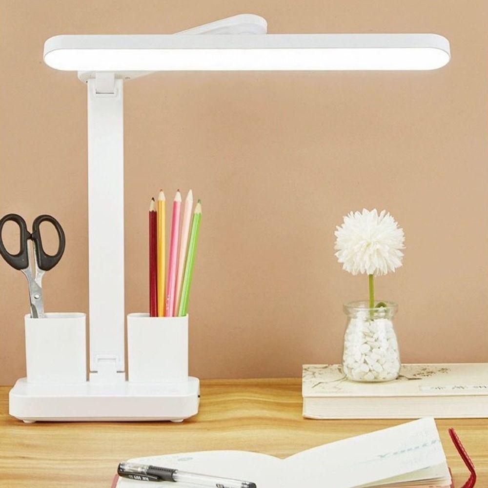 Touch Control Dimmable Table Lamp Eye Protection Foldable Reading Light Desk Lamp  Bedside Use