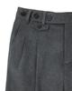 Sinkia Button Detail Gurkha Trousers Charcoal Gray