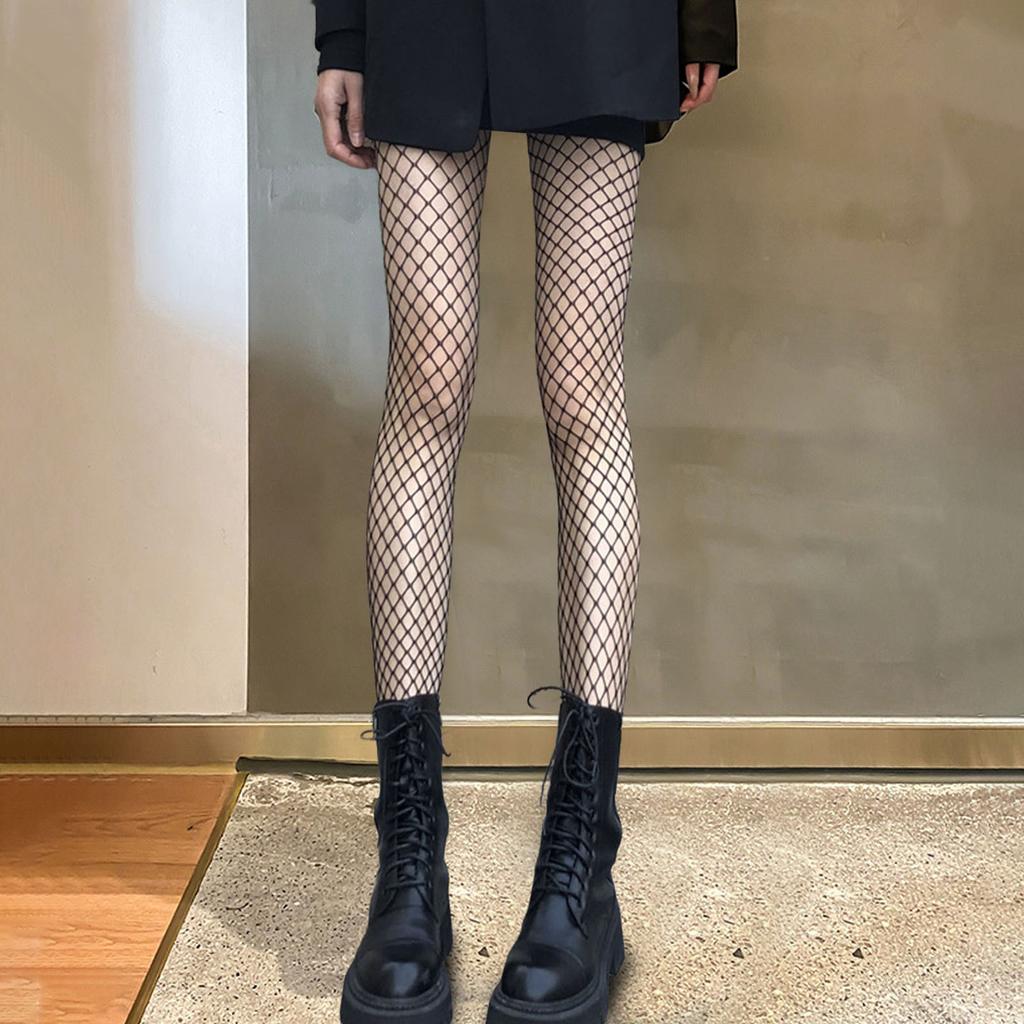 Fashion Women Ladies Black Mesh Fishnet Pantyhose Hollow Tights Stockings Gift