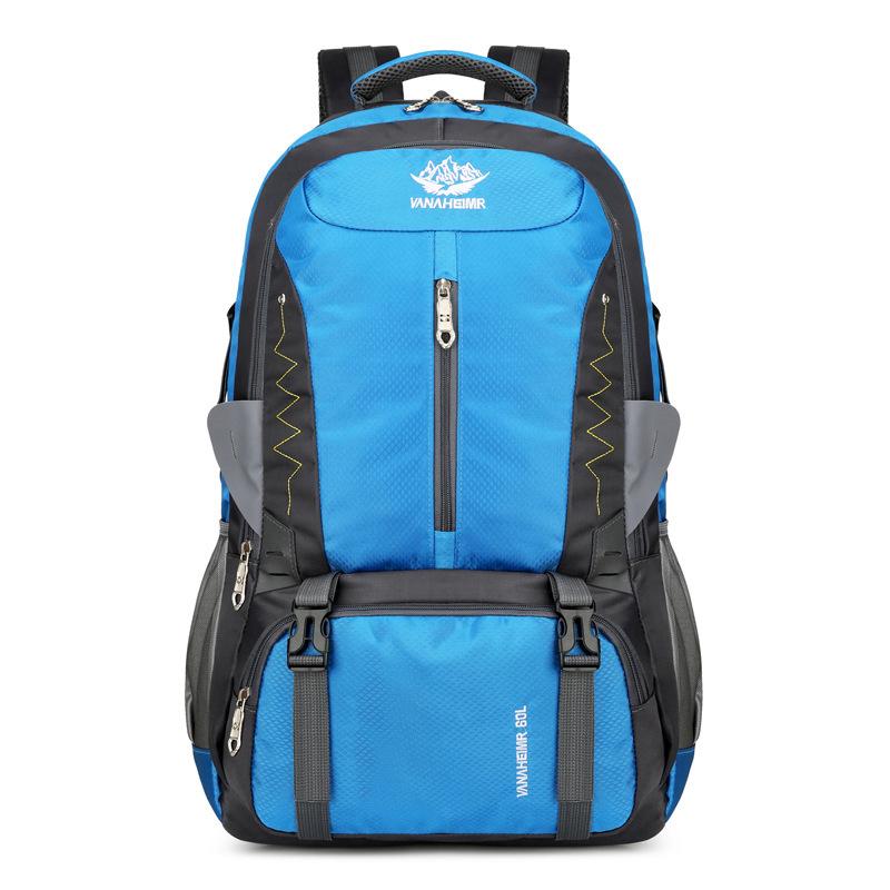 

Весенний альпинистский рюкзак новый большой вместимости уличный рюкзак мужской и женский дорожные сумки рюкзак дорожная сумка 2 небесно-голубой