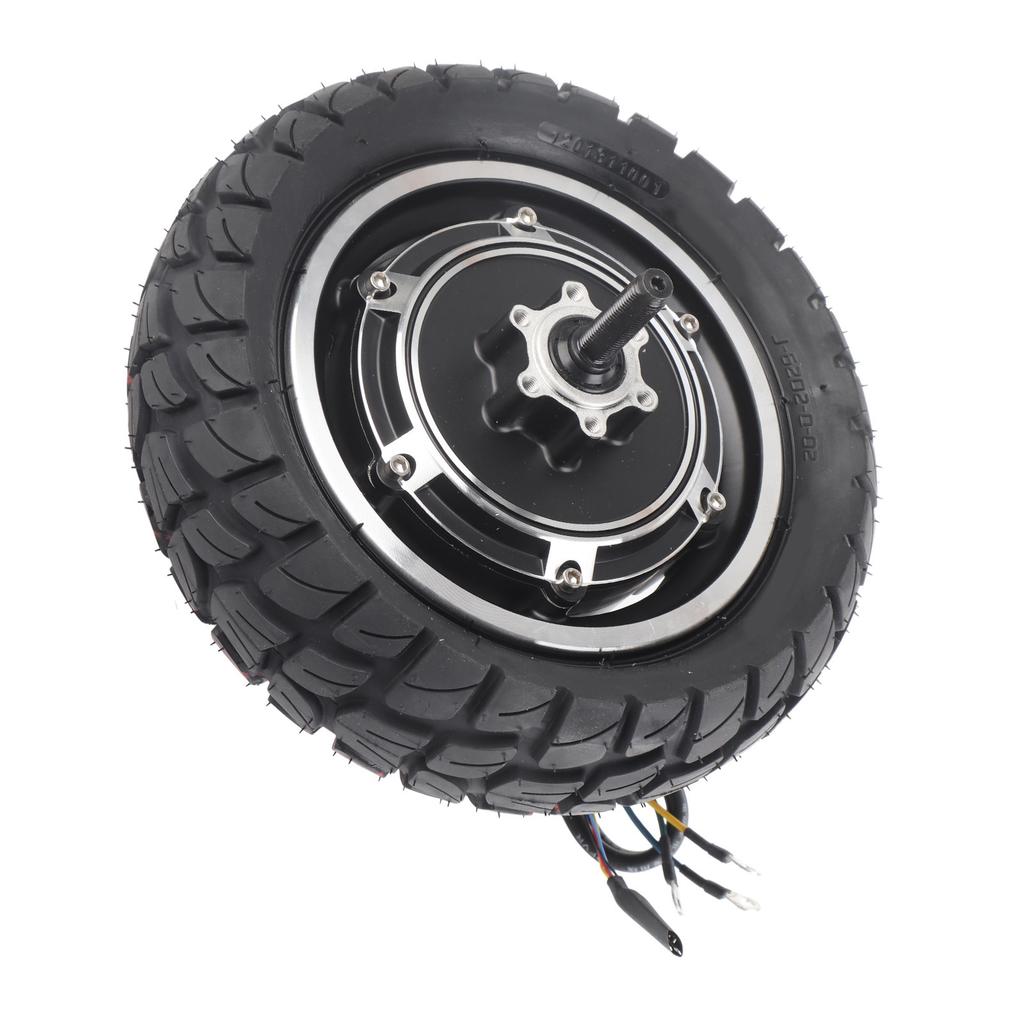 10in Electric Scooter Wheel Motor Hub Motor Accessory Replacement for Electric Motorcycle Electric Bicycle 36‑60V