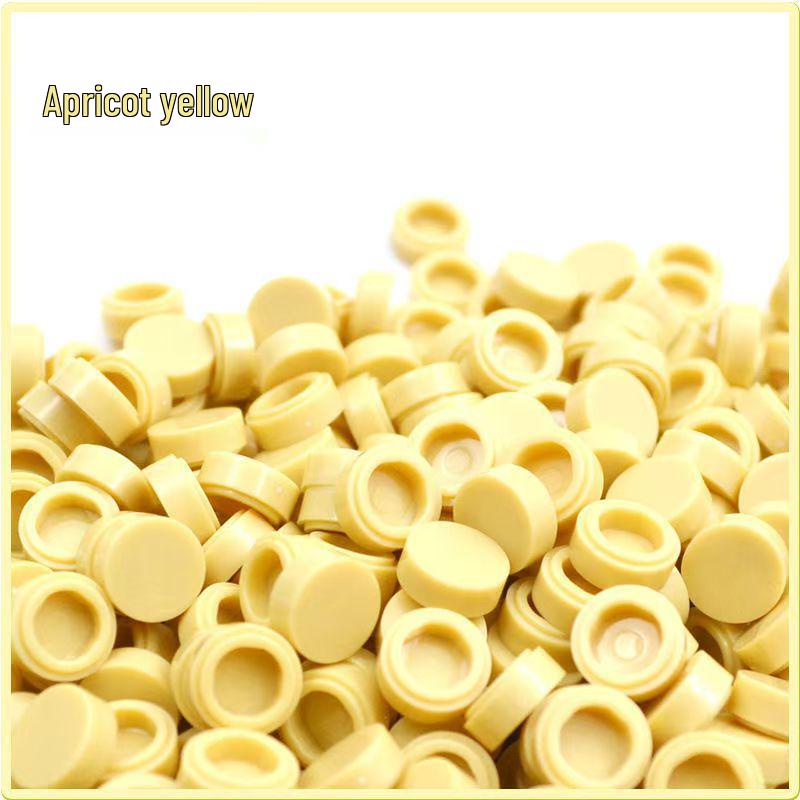 Kompatybilne Klocki Lego 98138 Okrągłe Klocki - Małe Elementy Pikselowe MOC, Luźne Płytki Gładkie 1x1 z Otworem Akcesoria