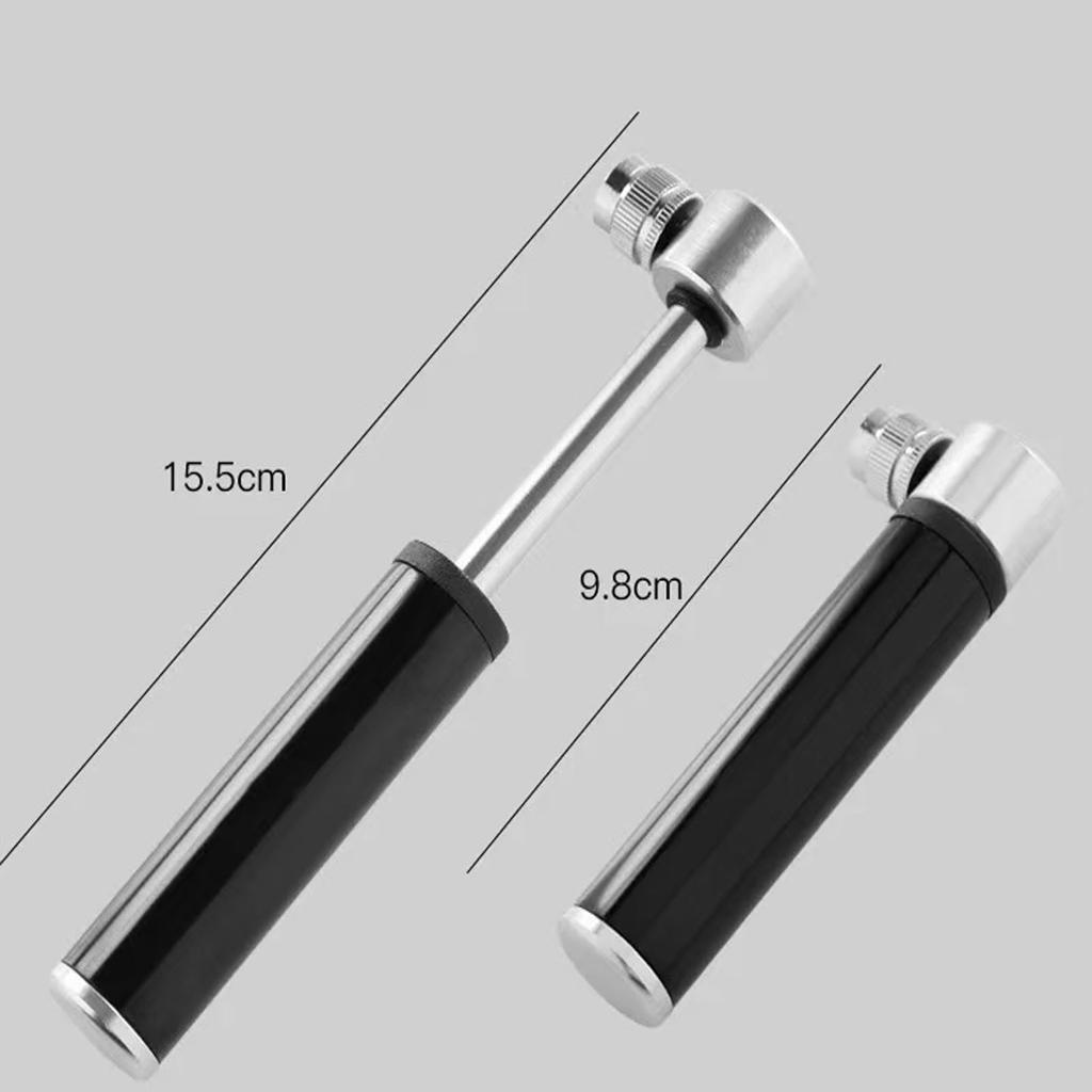 Bicycle Pump Portable Mountain MTB Road Bike Hand Air Pump Tire Inflator Schrader Presta Valve Cycling Pump 120PSI Lightweight