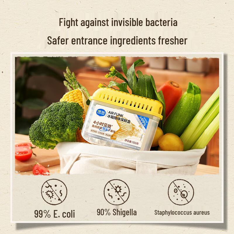Air Funk Refrigerator Deodorizer & Freshener
