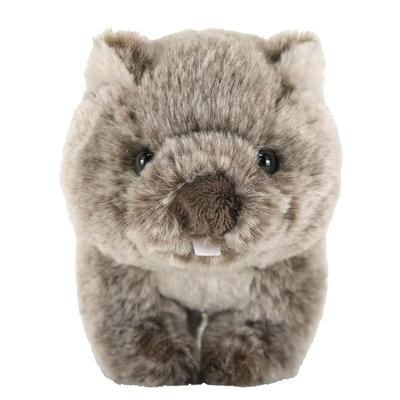 SunLemon Fluffies Kleines Wombat Plüschtier, 9 x 18 x 11,5 cm, Niedliche Seltene Tierreihe, P-1413