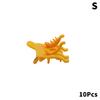 10Pcs S/L Reusable Perm Hair Clip Man Hair Curl Styling Clamps Barbershop Salon Hook Loop Hair Rollers Short Hair Perm Tool