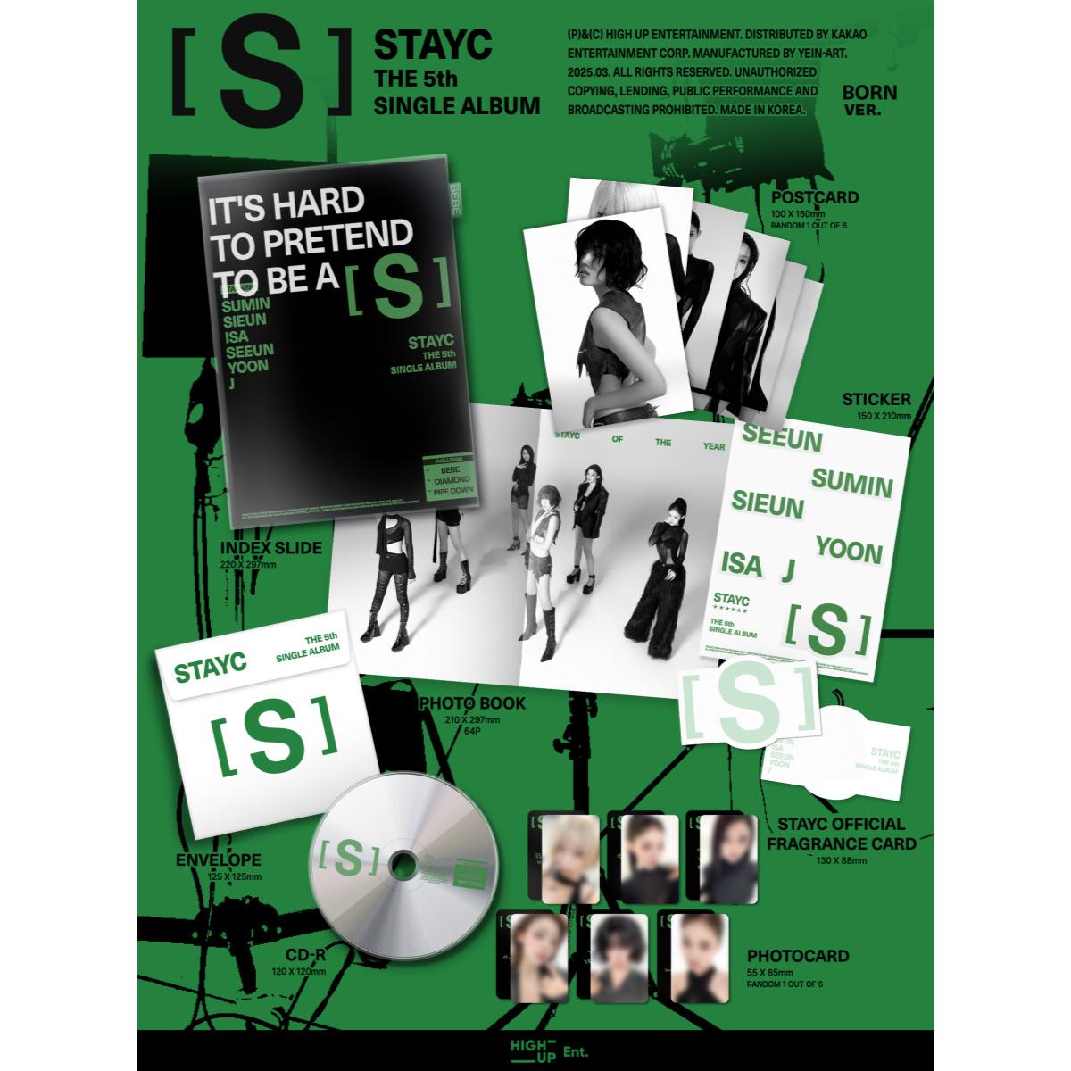 

STAYC - S / 5th Single Album BORN ver.