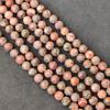 Designer Leopard Skin Jasper Beads, Matt Genuine Natural Gemstone, Round Loose Beads, 6MM 8MM 10MM Size Available.