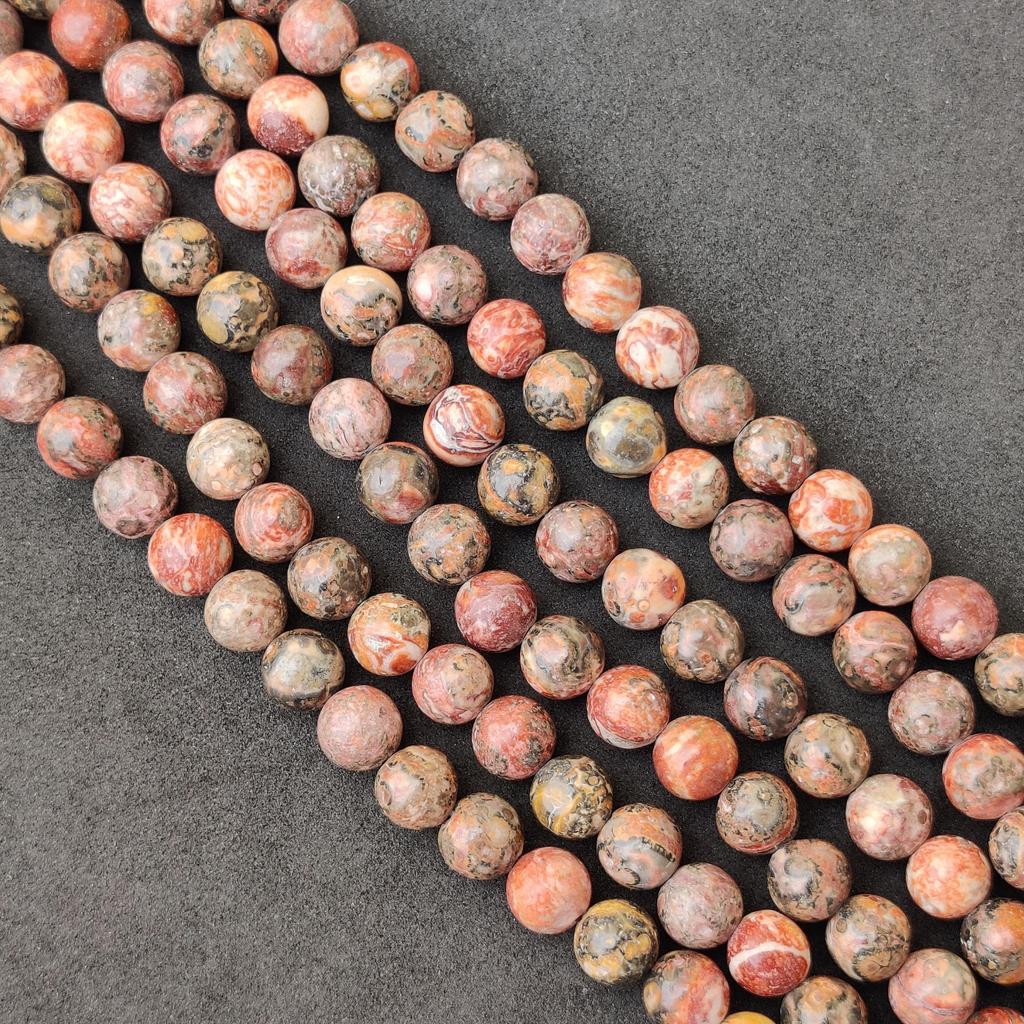 Designer Leopard Skin Jasper Beads, Matt Genuine Natural Gemstone, Round Loose Beads, 6MM 8MM 10MM Size Available.