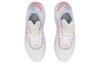 Li Ning Fire Cushioning Slip Resistant Abrasion Resistant Low top Sports Casual Shoes Women's White Pink AGLQ058-2