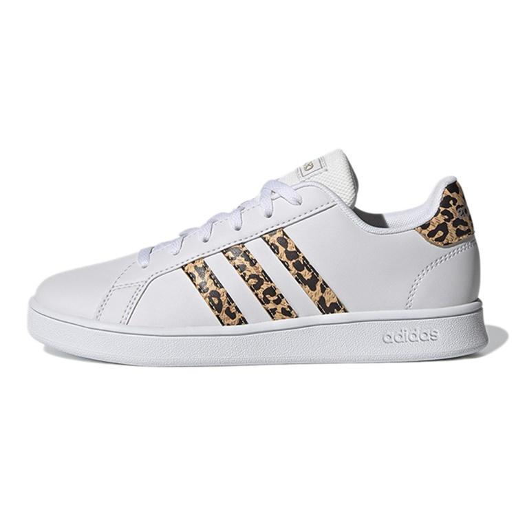(GS) adidas neo Grand Court White Kids FZ3510 EU 28