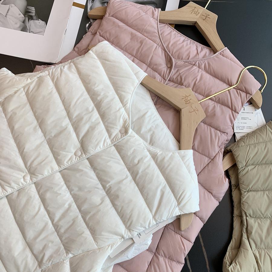 

Women s High-Quality 90% White Duck Down Jacket with Versatile Layering Options M