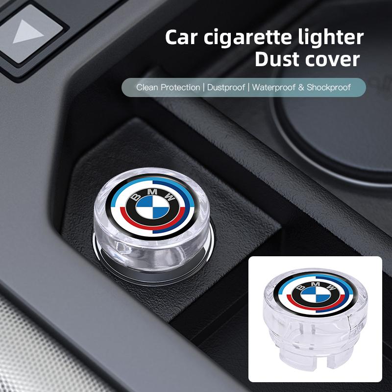 Car Cigarette Lighter Cover DustProof Decoration Cap For BMW Series i3 i4 G07 G06 G05 G02 G01 F48 F39 G42 G30 G20 G26 F01 F02
