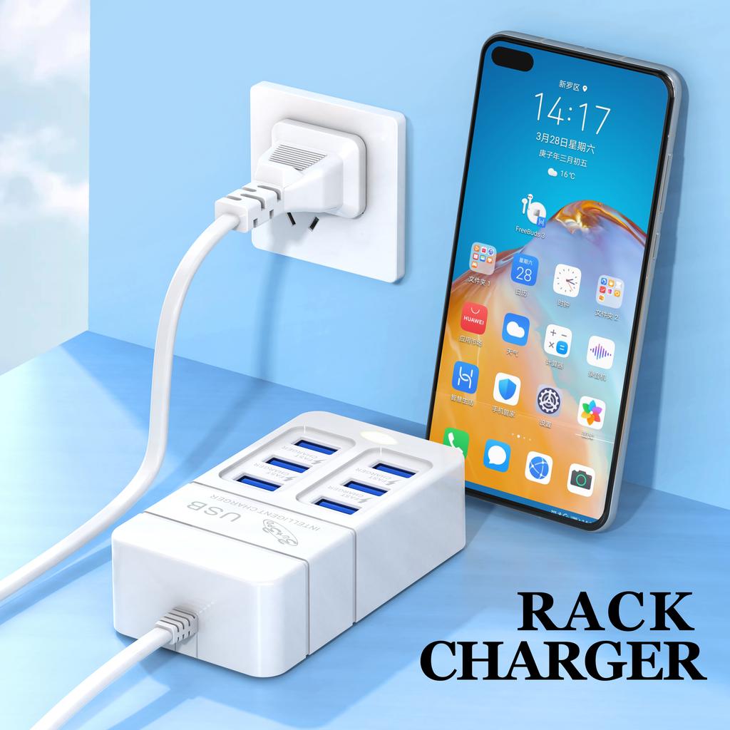 35W Multi-port Charger USB PD Fast Charge Quick Wall Chargers USB3.0 TypeC Adapter Mobile Phone EU US UK Plug USB Type C Charger