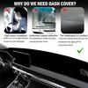 For Honda CR-V CRV 2025 2025 Car Dashboard Cover Mat Center Console Dashboard Pad Sunshade Anti-UV Pad Sun-proof Anti Glare
