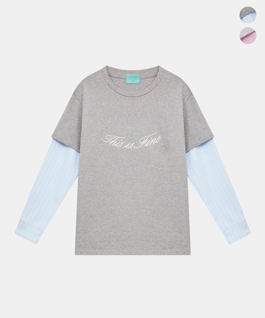 Diseuijeupain Relaxed Double Layer Tee (2 Colors)