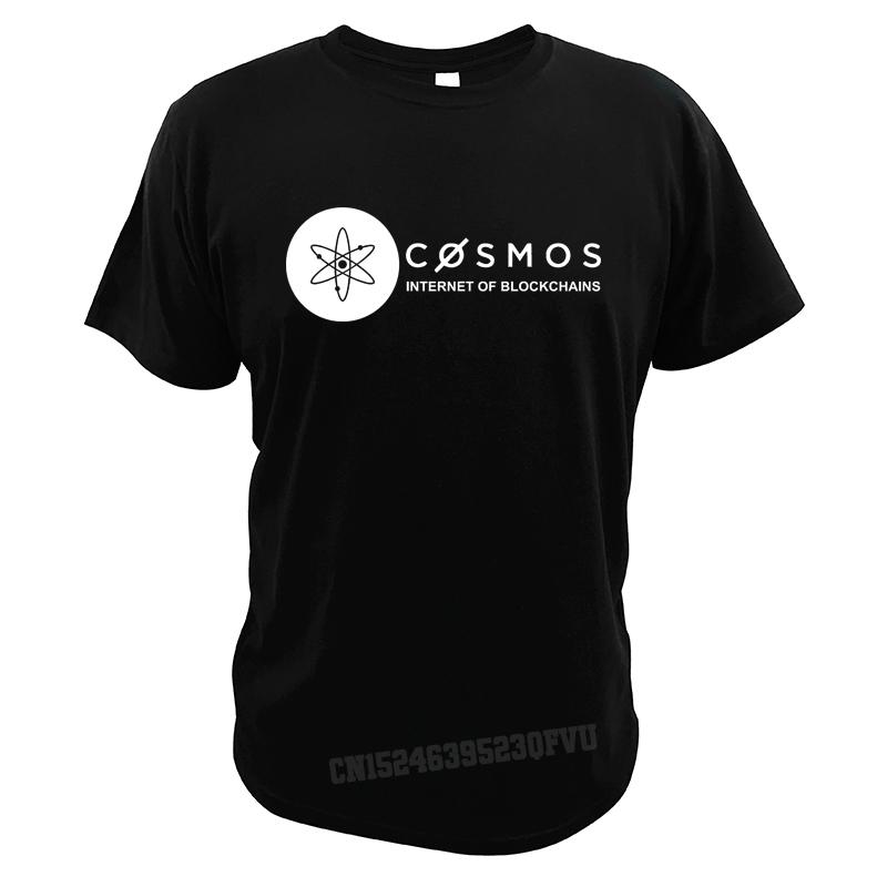 Cosmos Coin Internet Of Blockchain Tshirts Unisex Women ATOM Cryptocurrency MEO Male Fashion Tee Funny Cotton Unisex Clothing