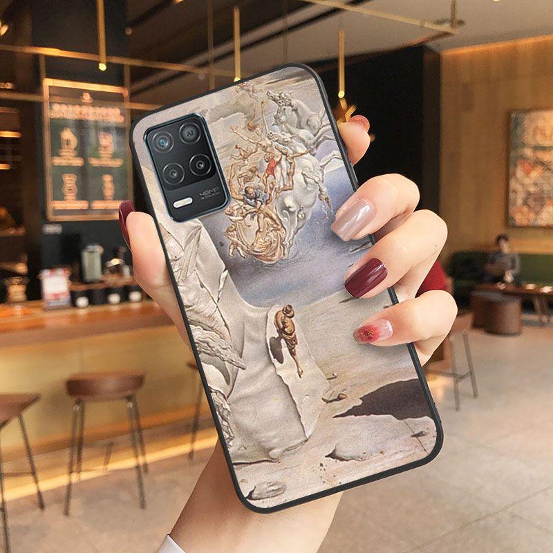 Funda Pouch Salvador Dali Phone Cover For Oppo Realme 8Pro 6PRO 6i 7pro 9i 9pro C11 C21Y C21 C25Y C25S C3 Q3S XT Cases Coque