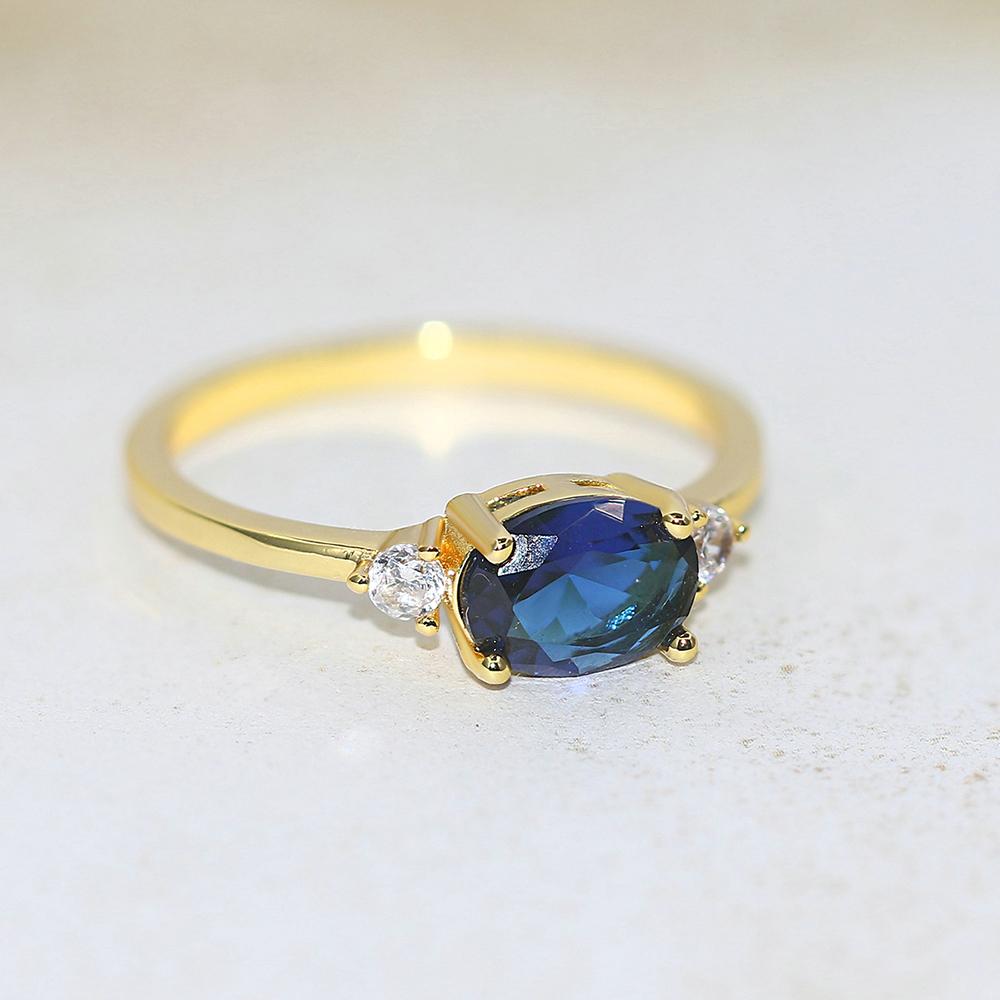 

Wedding Engagement Rings For Women Jewellry For Female Gold Color Ring With Stone Women Ring Dating Zircon Wholesale R883 5