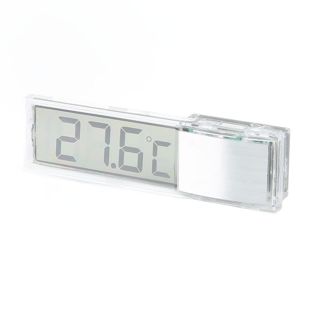 Aquarium Thermometer 3D LCD Electronic Transparent Digital Fish Tank Thermometer for Water Temperature Measurement