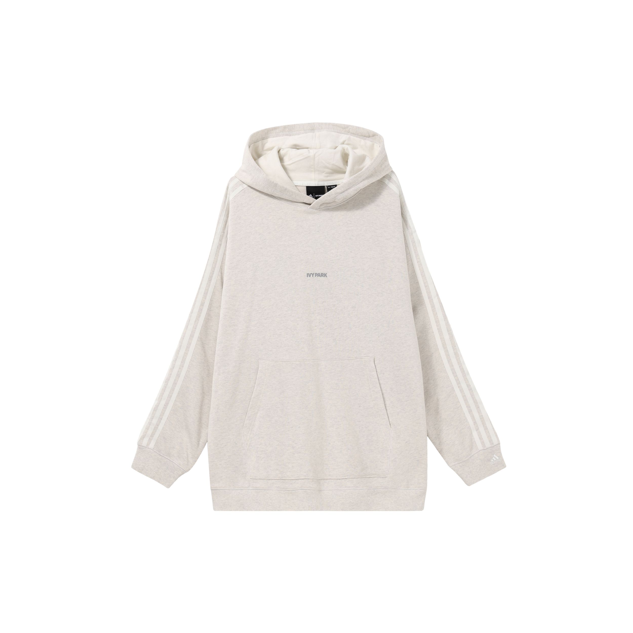 Adidas X Ivy Park Ivy Park Reflective Logo Print Hoodie Unisex Tops Beige H21209 XL