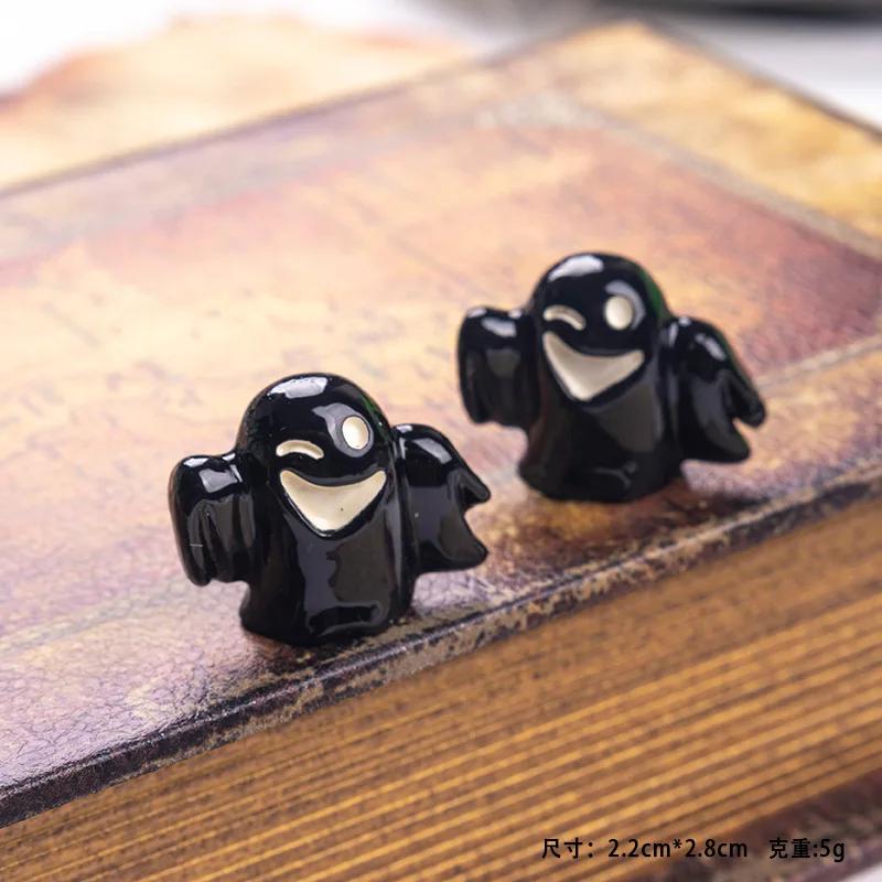 Halloween Ghost Skeleton Small Ornament Desktop Decor Mini Crafts Miniatures Home Room Tablektop DIY Decoration Figurines