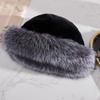 Fluffy Hat,Warm Women's Winter Hat,Faux Fur Trimmed Fashion Hat,Windproof Russian Hat For Outdoor Warm Hats Christmas Gift