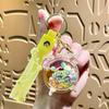 Acrylic Mahjong Sand Keychain - Elegant Car & Bag Pendant Gift