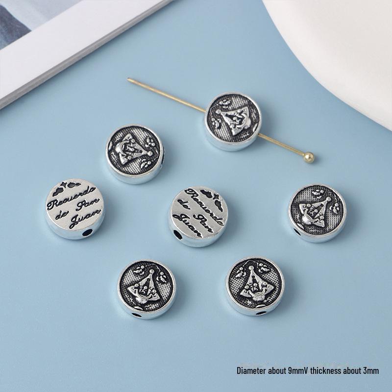 Συλλογή Κοσμημάτων με Χάντρες από Κράμα Cross Knight Our Lady: Χειροποίητα DIY βραχιόλια, κολιέ και σκουλαρίκια υλικά