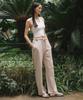 Front To Line Banda Light Line Point Pants