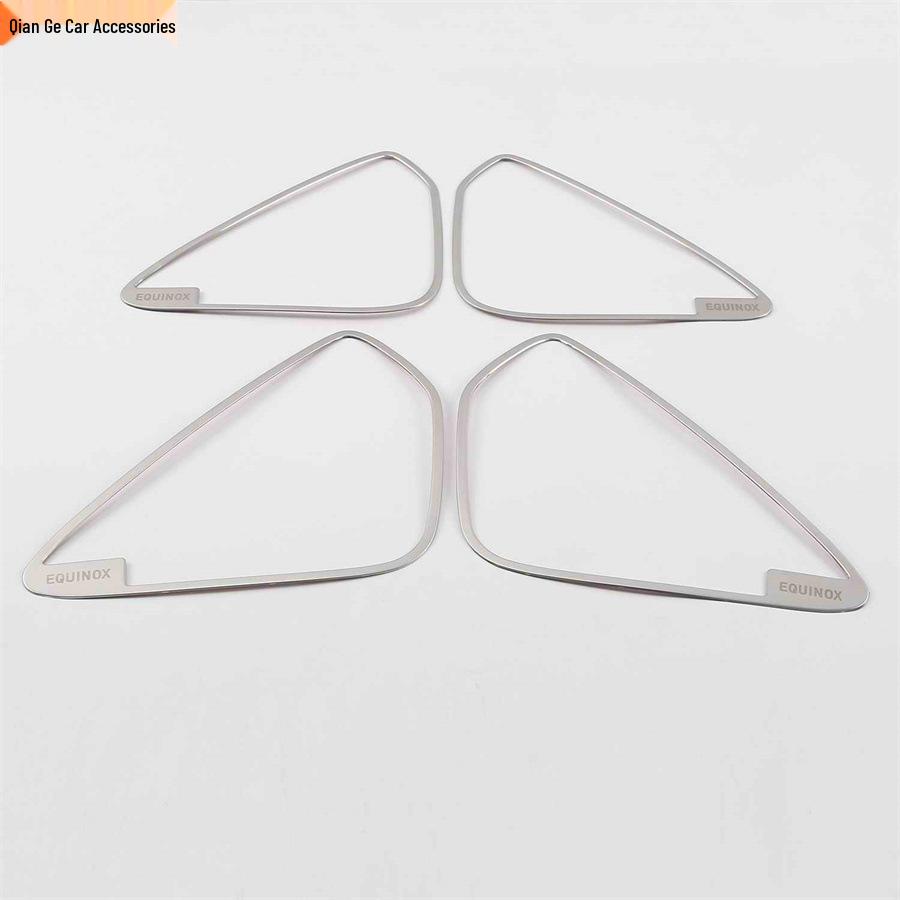 Chevrolet Equinox Silver Interior Upgrade with Speaker Light Ring and Rear Air Outlet