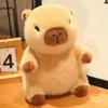8-10Pcs Capybara Plush Doll With Clothes & Accessories Cute Stuffed Animal Dress Up Doll Toys Set
