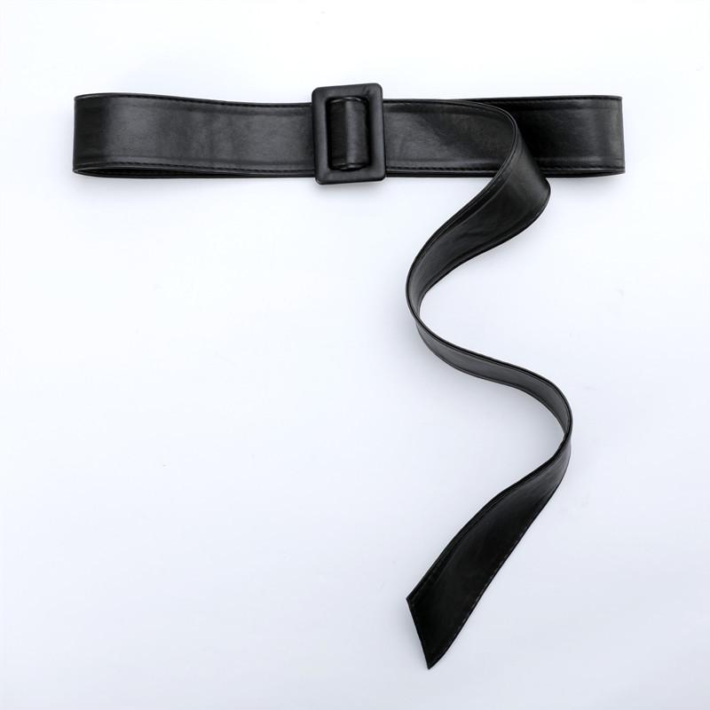 Women's Soft Leather Windbreaker Cuffs with Straps - Lace-Up, Decorative Cloth Accessory