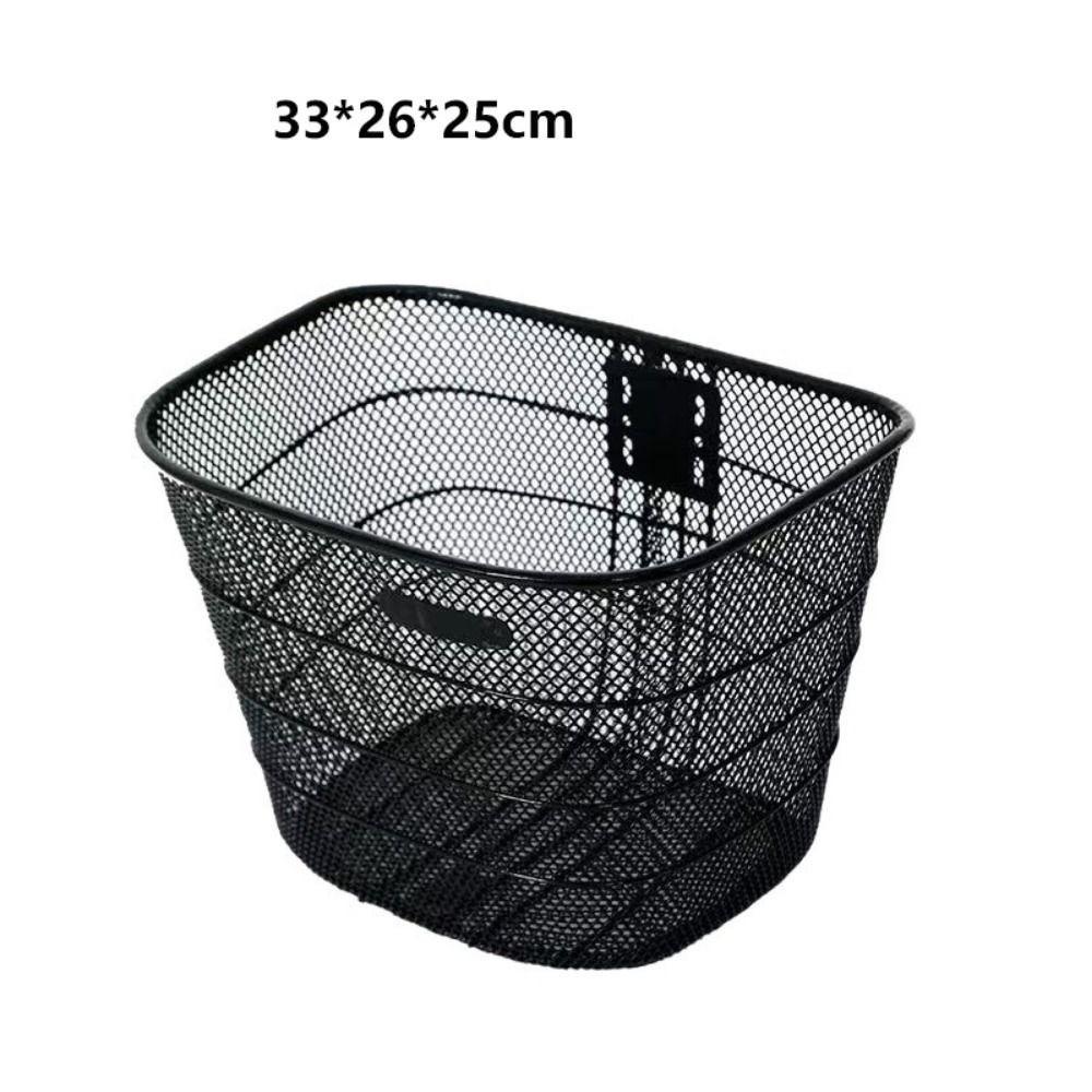 Adjustable Bicycle Front Basket Easy To Install Fixed Backpack New Bike Rear Mesh Basket