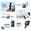 Godox Drahtloses Mikrofonsystem mit 200 m schneller, ideal für Live-Streaming und kompatibel mit DJI Osmo Pocket 3 Cube-OP3 Langstreckenübertragung,