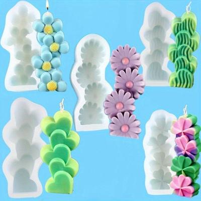 Silicone Candle Mold DIY Candle Making Soap Resin Mold Gifts Craft Home Decor
