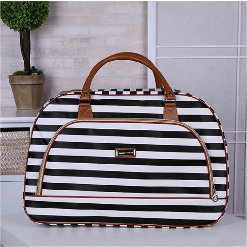 Korean Style Large-capacity Travel Bag Duffel Bag PU Leather Short-distance Travel Bag