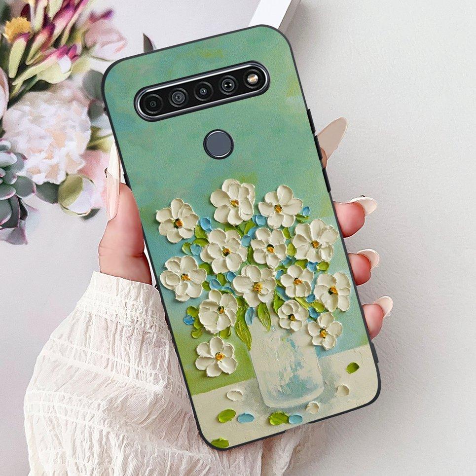 Neue Mode Rückseite für LG K41S K51S 2020 Hülle für LG K40s 2019 LG K42 4G Handyhülle Coole Tiere Luxus Girly Weiches Silikon