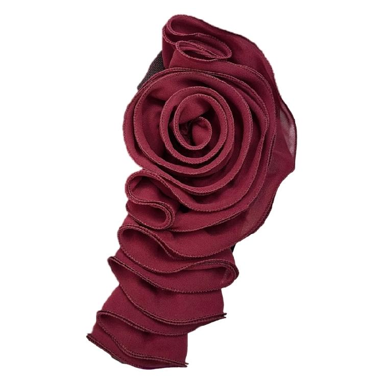 Projekt Rękodzieło Aplikacje Jedwabny Kwiat do Sukienki Etnicznej Naszywane Łatki Kwiatowe