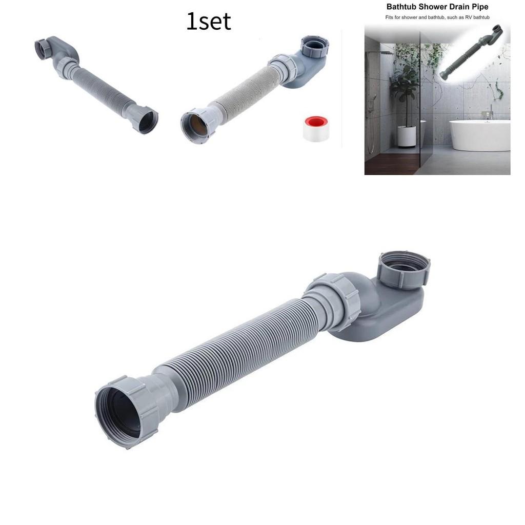 1/2 P Bathtub Drain Fitting With Antiodor P Trap For Bathroom Waste Management