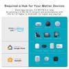 Matter WiFi Smart Switch 16A Smart Home Light Switch Relay Module Voice Control Work with Alexa Google Homekit Smartthings Tuya