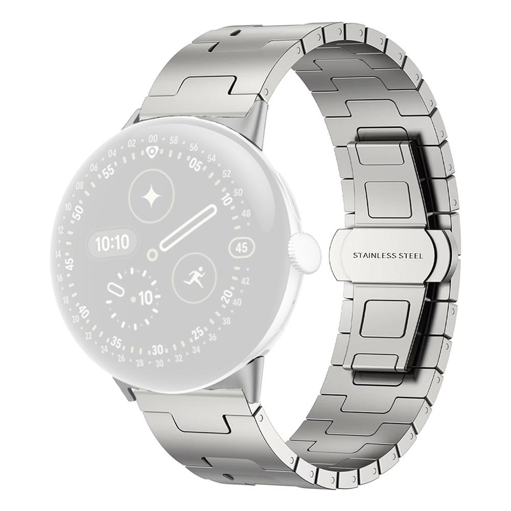 Replacement Strap For Google Pixel Watch 4 45mm/3 45mm H Type Metal Watch Band