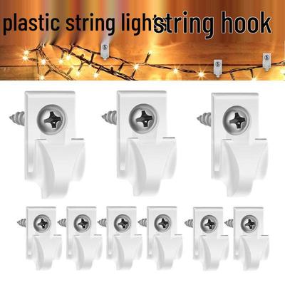 Αντιανεμικοί Ενισχυμένοι Εξωτερικού Χώρου LED Γιρλάντα Φωτός Άγκιστρα - Κλιπ Βιδωτά για Κρέμασμα