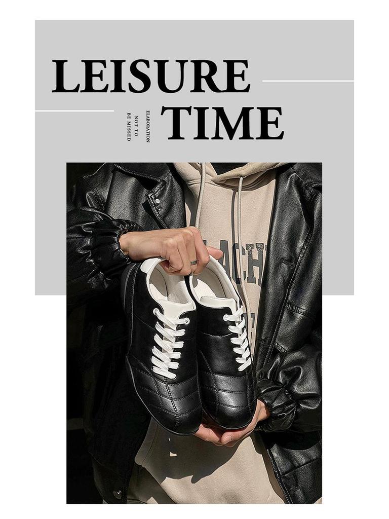 2025 Spring Retro Diagonal Lace-Up Unisex Thick-Soled Casual Sports Shoes