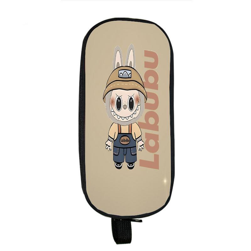 

Пенал Labubu The Monsters Abubu, большой вместительный чехол для ручек, симпатичная косметичка, школьные принадлежности для девочек, канцелярские товары, подарки 3