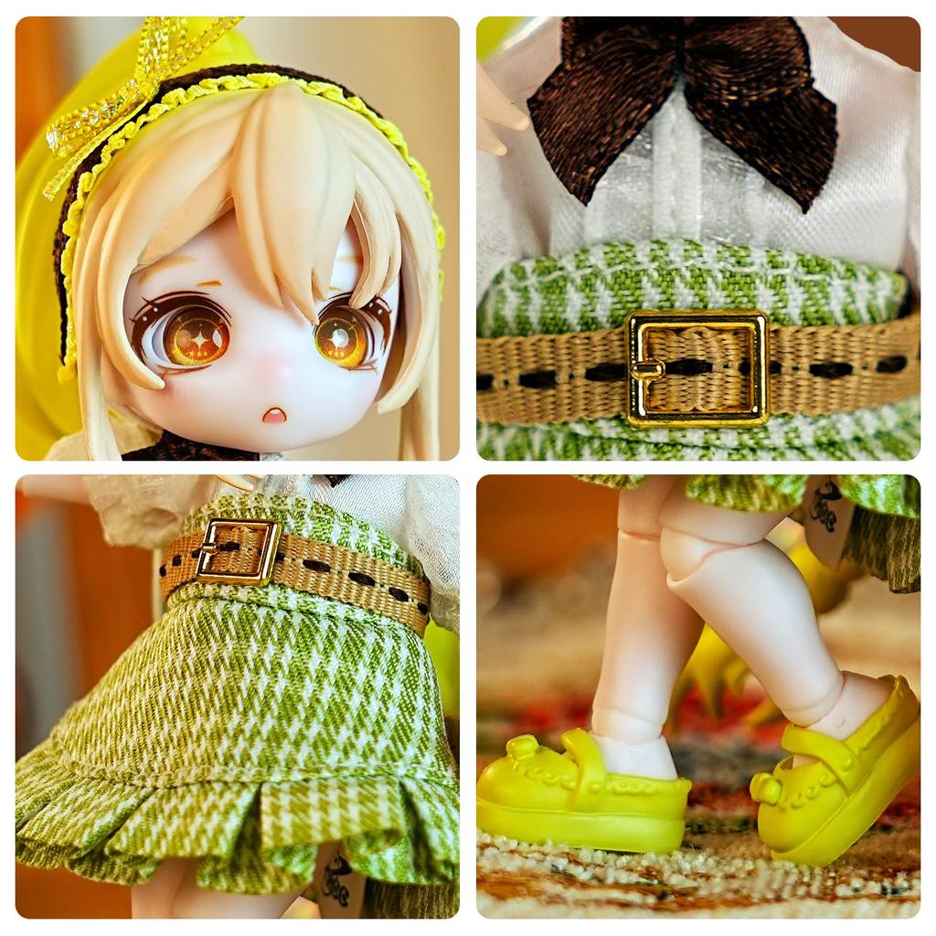ICY Fortune Days 13cm Doll - College Series Doll, Perfect for Gifts, Decoration, DIY Exercises, and Collections, Girl's Doll 8+