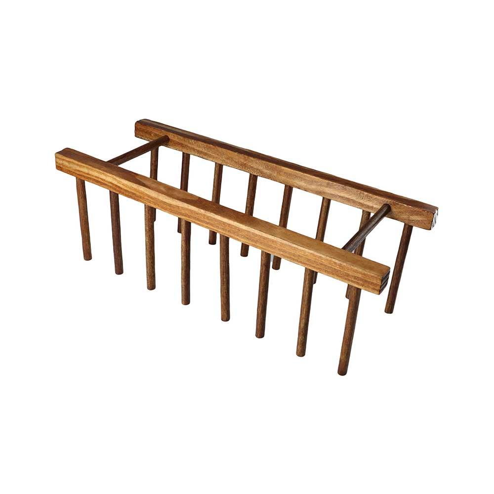 Kitchen Organizer Durable Drying Pot Lid Holder Dish Drain Rack Cups Shelf Book Display Stand