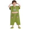Kids Funny Footie Pajamas for Boys and Girls Novelty Sleepwear Loungewear